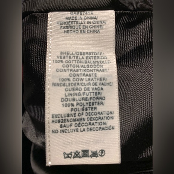 TRUE RELIGION - Varsity Jacket Burgundy Black L - Picture 6 of 6